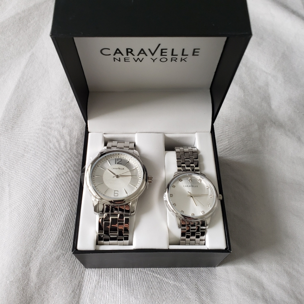Carvelle New York His & Her Watches